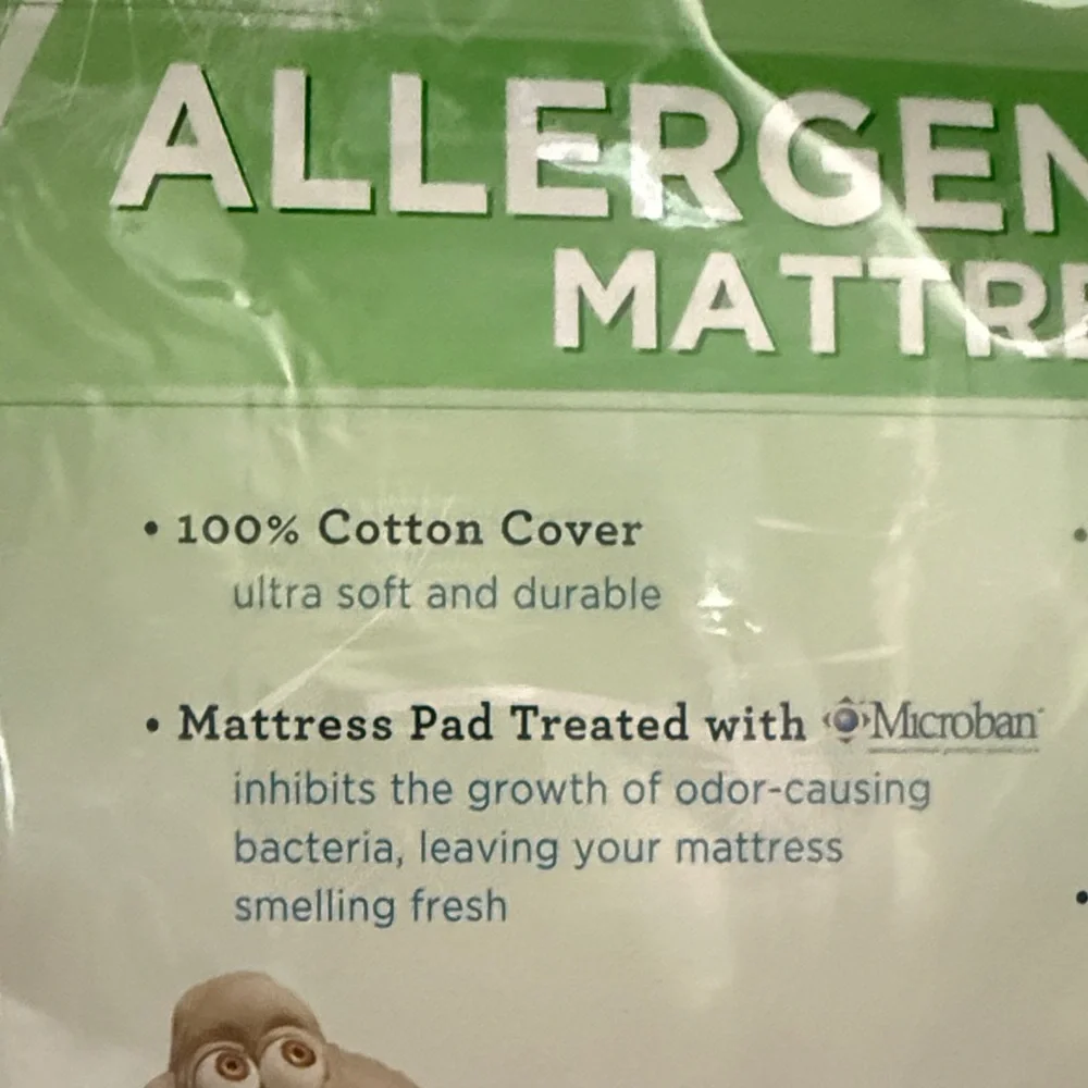 Serta Perfect Sleeper Allergen Barrier Mattress Pad